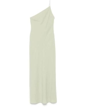 STAUD Kleedjes ,Groen ,Katoen Elegante Elodie Jurk