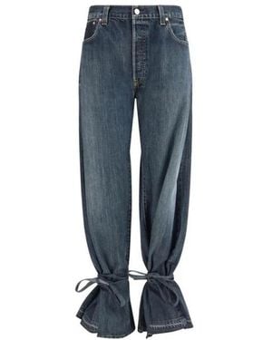 E.L.V. Denim Wide Jeans - Blue