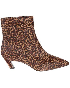 Ash Cowboy Boots - Brown