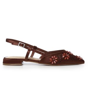 V73 Ballerinas - Marron