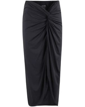 FEDERICA TOSI Maxi Skirts - Nero