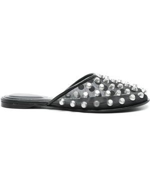 Alexander Wang Schoenen ,Zwart ,Rhodes Platte Slippers