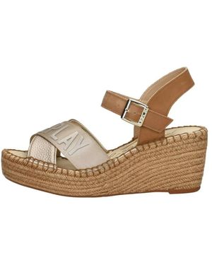 Replay Susan Cross Sandalen Touwzool - Bruin