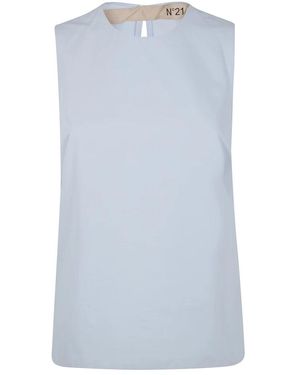 N°21 Katoenen Overhemd - Blauw