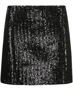 Anine Bing Short Skirts - Black