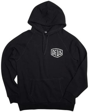 Deus Ex Machina Hoodies - Black