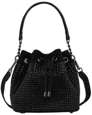 Alma En Pena. Bucket Bags - Black