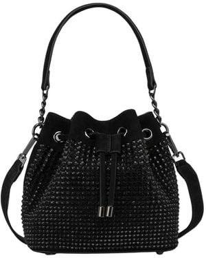 Alma En Pena. Bucket Bags - Black