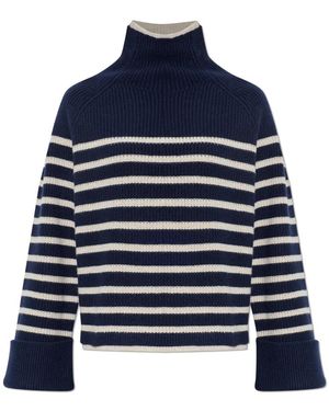 Rag & Bone Woll-Rollkragenpullover - Blau