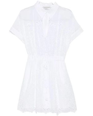 Ermanno Scervino Shirt Dresses - White