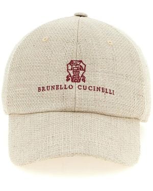 Brunello Cucinelli Baseball Cap - Natur