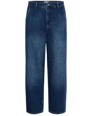 Part Two Straight Jeans - Bleu