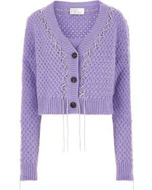 GIUSEPPE DI MORABITO Cardigans - Purple