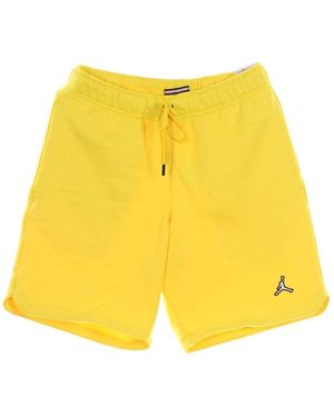 Nike Essentials Fleece Short - Gelb