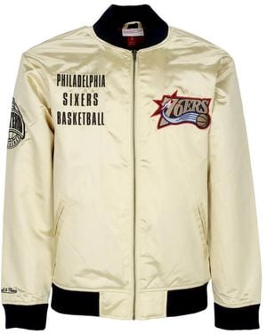 Mitchell & Ness Bomber Jackets - Natural