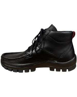 Wolky Boost Schnürstiefel - Schwarz