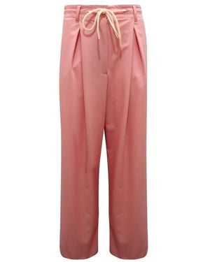 ViCOLO Pantalone Coulisse Wo Hosen Te-Pa0071-Ca3658 - Rot