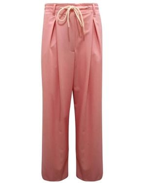 ViCOLO Straight Trousers - Rood