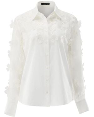 Van Laack Cellya Bluse - Weiß