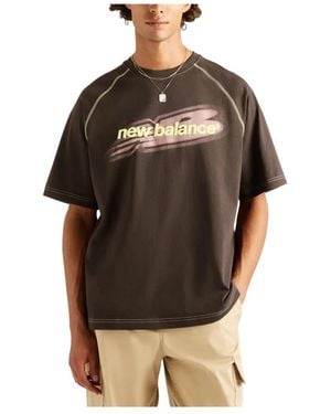New Balance Training T-Shirts - Nero