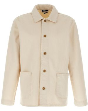 A.P.C. Light Jackets - Blanco
