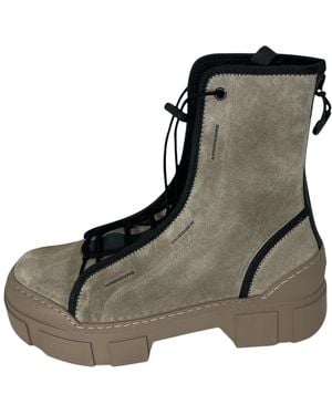 Vic Matié Lace-Up Boots - Brown