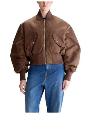 Bellerose Bomber Jackets - Blu