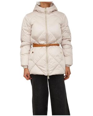 Fracomina Winter Jackets - Natural