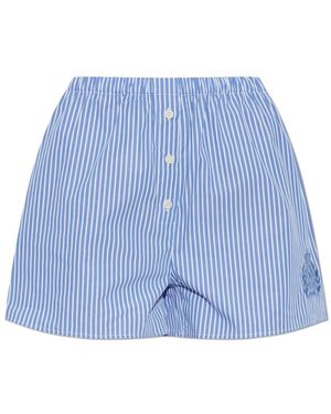 Sporty & Rich Short Shorts - Blue