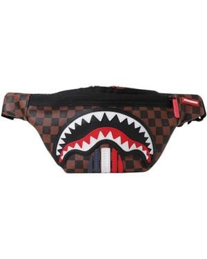 Sprayground Stylische Gürteltasche - Schwarz