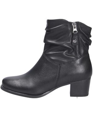 Caprice Heeled Boots - Noir