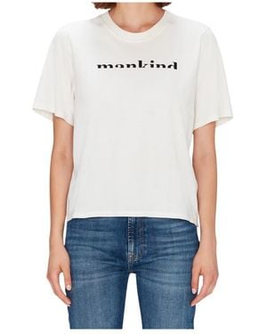 7 For All Mankind T-Shirts - Blue