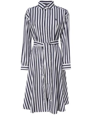 Polo Ralph Lauren Shirt Dresses - Blue