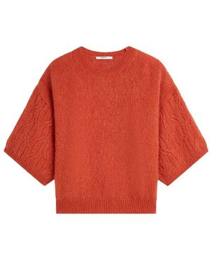 Summum Round-Neck Knitwear - Rojo
