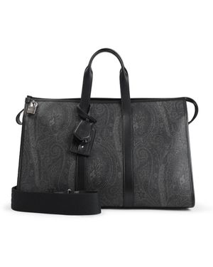 Etro Stilvolle Arnica Reisetasche - Schwarz
