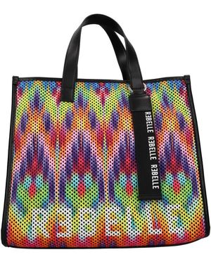 Rebelle Tassen ,Veelkleurig ,Tote Bags - Rood