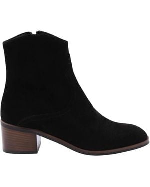DONNA LEI Heeled Boots - Black