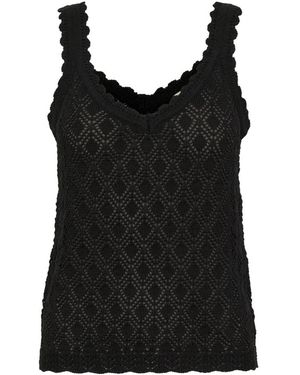 Kaffe Sleeveless Tops - Zwart