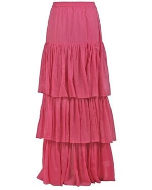 Jucca Maxi Skirts - Pink