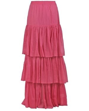Jucca Maxi Skirts - Pink
