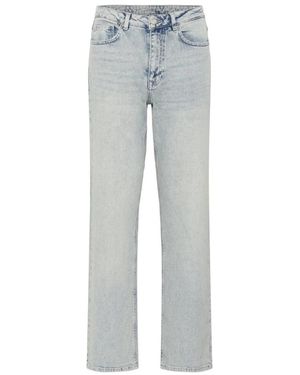 My Essential Wardrobe Straight Fit Jeans - Grey