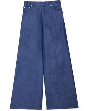 Ottod'Ame Wide Jeans - Blu