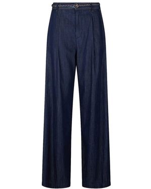 Liu Jo Schlaghose Mit Hoher Taille - Blau