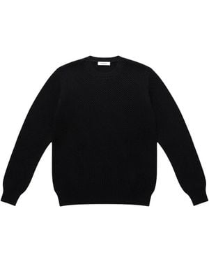 Gran Sasso Round-Neck Knitwear - Noir