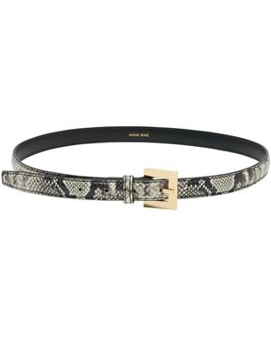 Anine Bing Belts - Brown