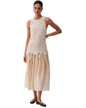 Liu Jo Midi Dresses - Metallic