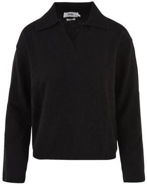 Not Shy V-Neck Knitwear - Negro