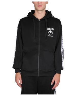 Moschino Zip-Throughs - Black