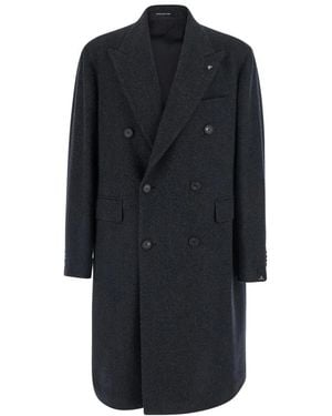 Tagliatore Double-Breasted Coats - Zwart