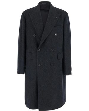 Tagliatore Double-Breasted Coats - Zwart